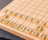 駒師 勝月作 御蔵島本黄楊 斑入り 峯書 彫り埋め将棋駒 SKM-403-SGHU-MM-01F-01