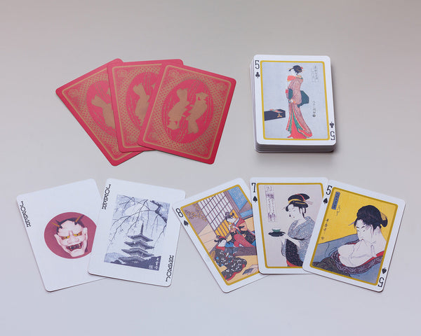 "Ukiyo-e 浮世絵" playing cards