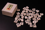 『2025 Christmas SALE Part2』512-CSGS-02 Reversible 15*15-ro Go & Shogi Board, Go stones and Shogi pieces set A