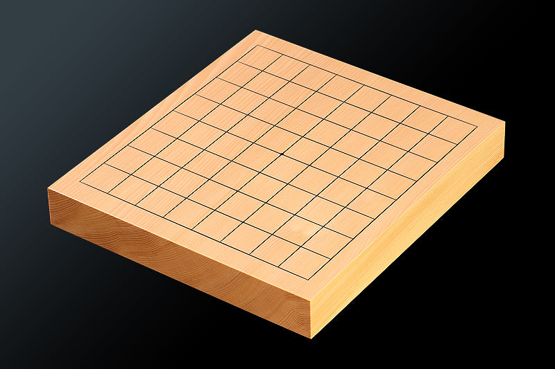 Hiba [ Yellow cedar ] wood made special dimension of 9*9-ro Shihou-masa 0.9 sun / about 29mm thick Table Go Board No.76792