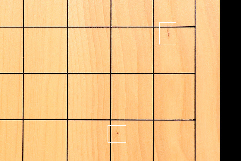 Hyuga-kaya Masame 1.9sun 6-piece composition Table Go Board No.76799 *Off-spec