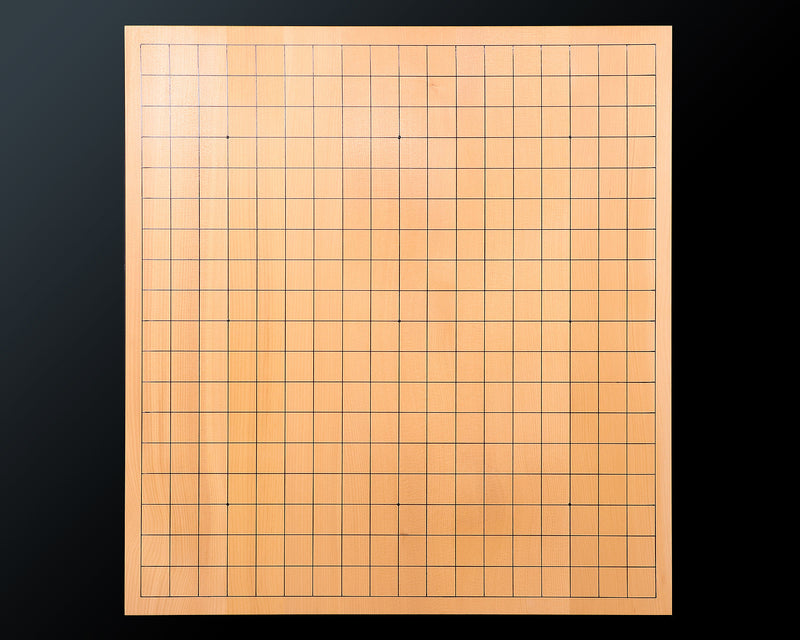 Hyugakaya Table Go Board Masame 1.9 sun (about 60mm thick) 6-piece composition board No.76802 *off-spec
