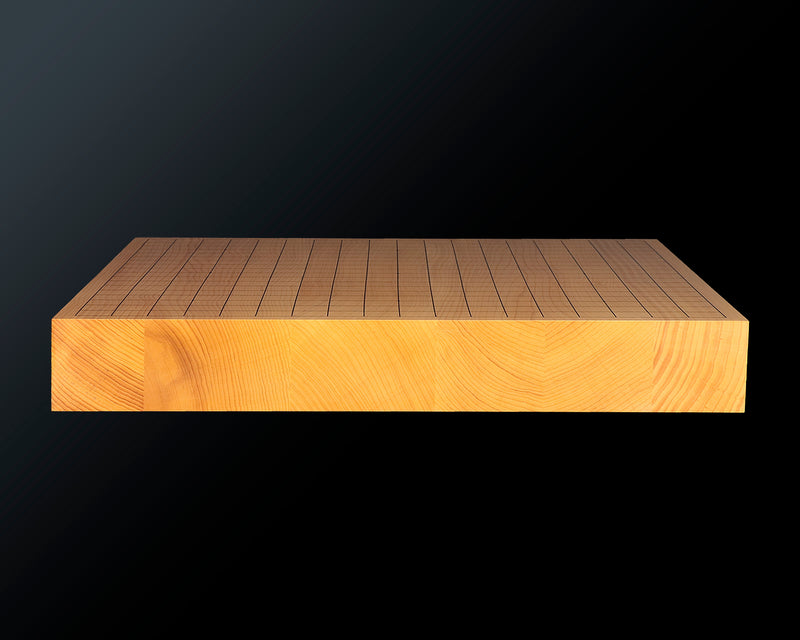 Hyuga-kaya Table Go Board Masame 1.9 sun (about 58mm thick) 6-piece composition board No.76805