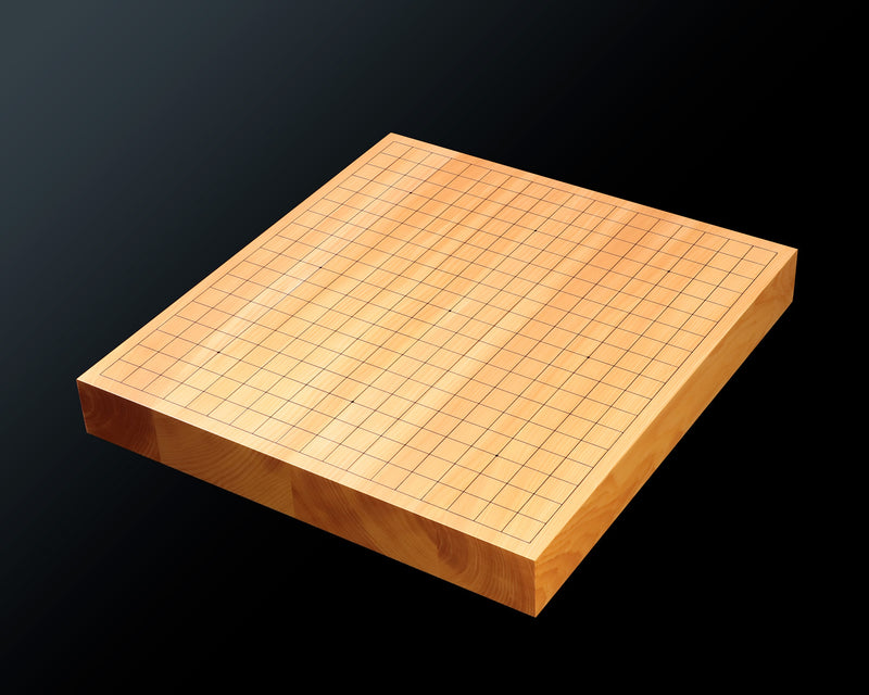 Hyuga-kaya Table Go Board Masame 1.8 sun (about 56mm thick) 4-piece composition board No.76819 *Off-spec