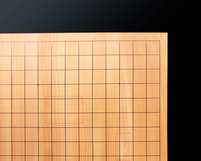 Hyuga-kaya Table Go Board Masame 1.8 sun (about 56mm thick) 4-piece composition board No.76819 *Off-spec