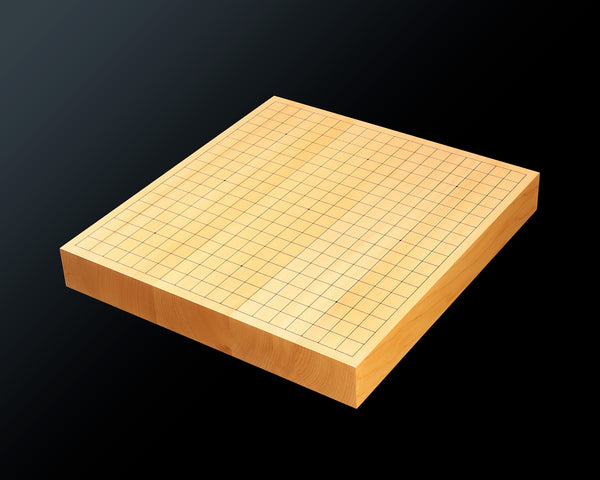 Hyuga-kaya Table Go Board Masame 1.9 Sun (about 58mm thick) 5-piece composition board No.76820 *Off-spec