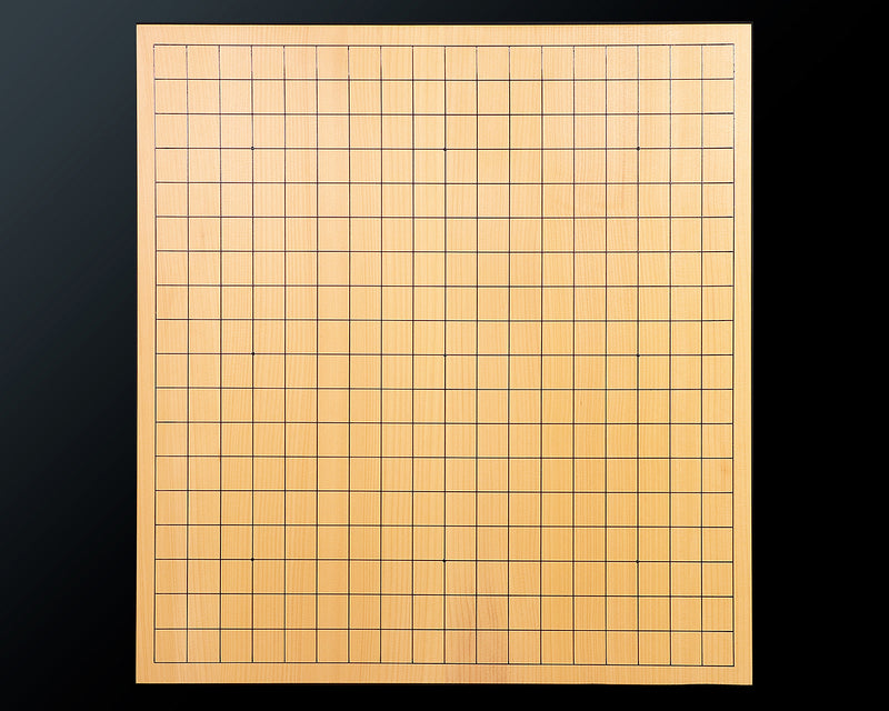 日向榧卓上碁盤 柾目 1.9寸 5枚接ぎ No.76839