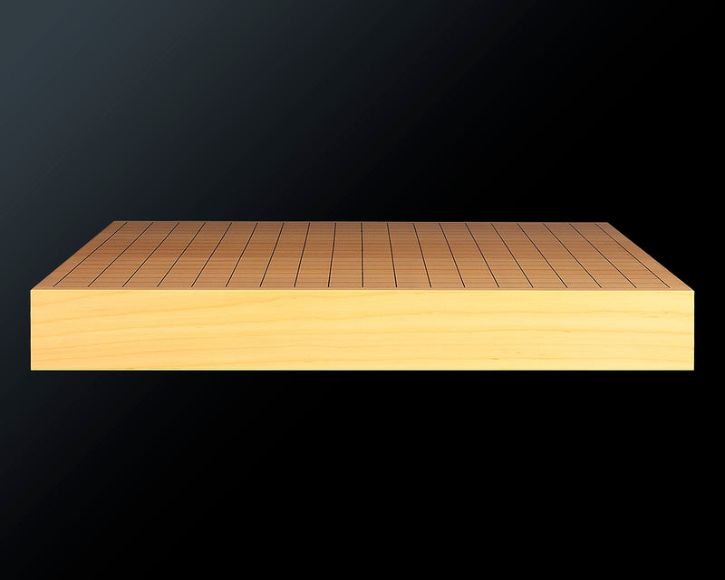 Hyuga-kaya Table Go Board Masame 1.8 Sun (about 57mm thick) 5-piece composition board No.76845