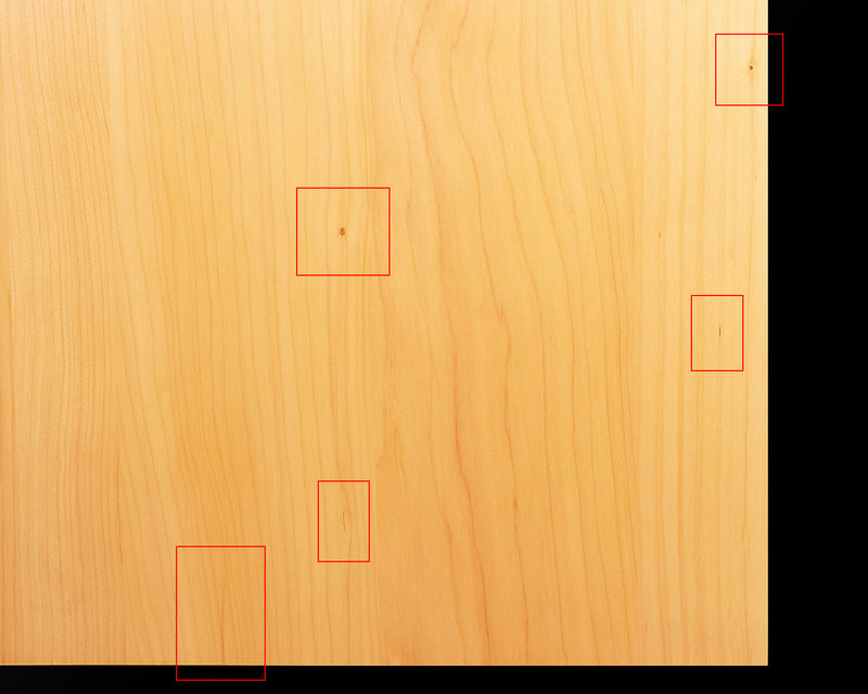 Hyuga-kaya Table Go Board Masame 1.8 Sun (about 57mm thick) 5-piece composition board No.76845