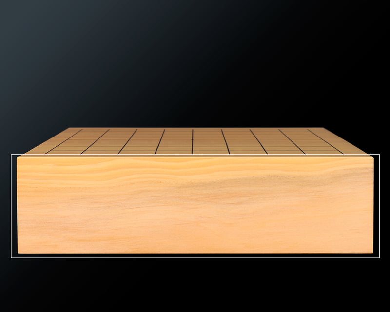 Hyuga Kaya with special dimension of 9*9-ro Table Go Board No.76847 *Tachimori finish lines