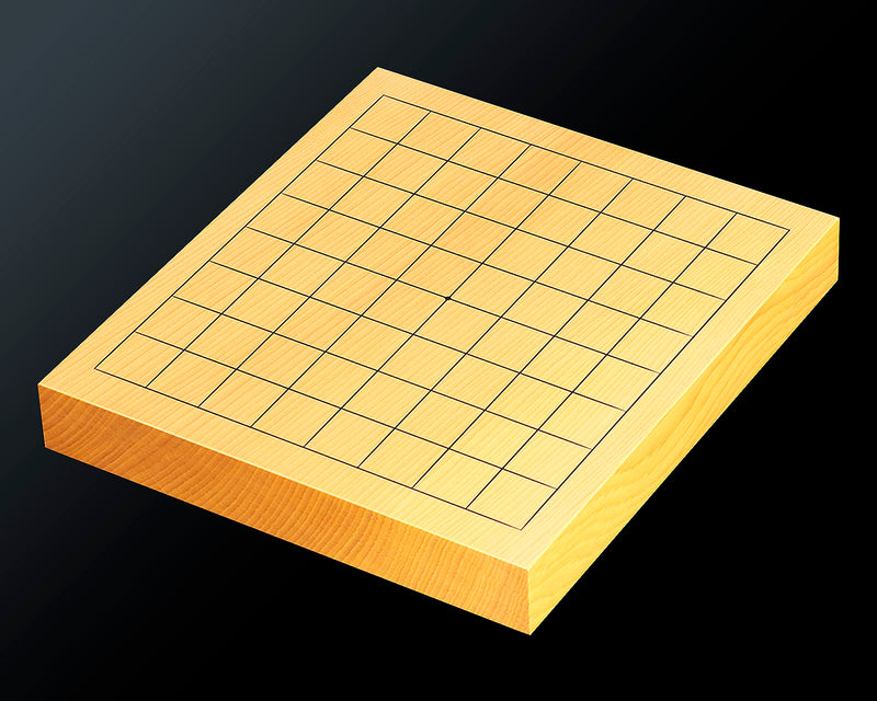 Hyuga Kaya Tenchi-masa 1.0-Sun (about 30 mm thick) 1-piece 9*9-ro special dimension Table Go Board No.76853 *Tachimori finish lines
