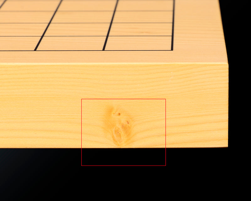 Hyuga Kaya Tenchi-masa 1.1-Sun (about 30 mm thick) 1-piece 6*6-ro special dimension Table Go Board No.76868