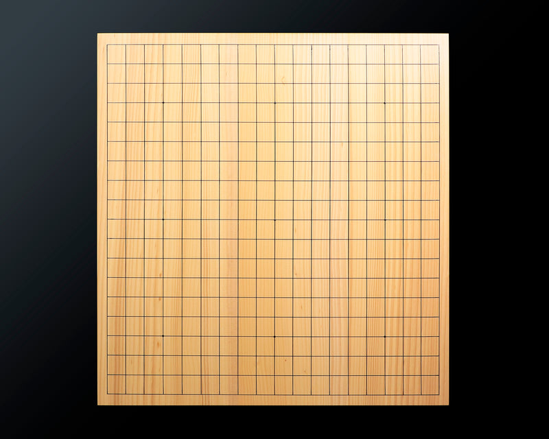 日向榧卓上碁盤 柾目 1.9寸 4枚接ぎ No.76886