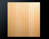 日向榧卓上碁盤 柾目 1.8寸 5枚接ぎ No.76889