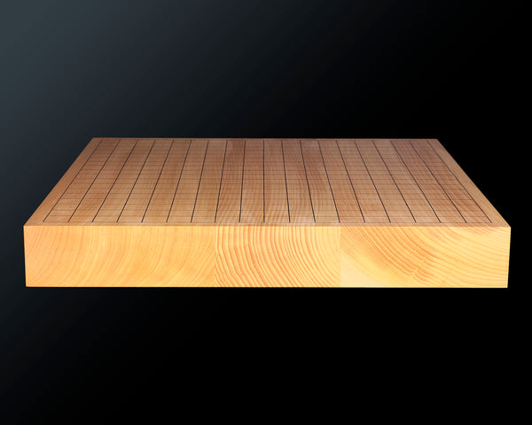 Hyuga-kaya Table Go Board Masame 2.1 Sun (about 66mm thick) 3-piece composition board No.76891