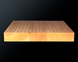 Hyuga-kaya Table Go Board Masame 2.1 Sun (about 66mm thick) 3-piece composition board No.76891