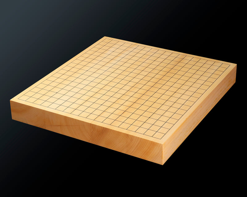Hyuga-kaya Table Go Board Masame 1.8-Sun (about 57mm thick) 3-piece composition board No.76897 *Off-spec