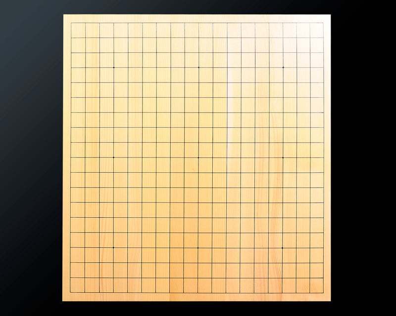 日向榧卓上碁盤 柾目 1.9寸 6枚接ぎ No.76908