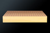 Go board craftsman Mr. Keiji MIWA made Japan grown Hon kaya 2.1 sun Kiura 1-piece Table Go Board No.78012