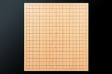 Go board craftsman Mr. Keiji MIWA made Japan grown Hon kaya 2.1 sun Kiura 1-piece Table Go Board No.78012