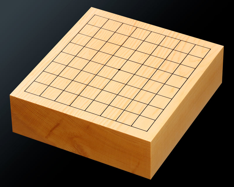 Go board craftsman Mr. Keiji MIWA made Japan grown Hon kaya 2.1 sun (about 64 mm thick) Oi-masa 1-piece  special dimension of 9*9-ro Table Go Board No.78026