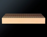 Go board craftsman Mr. Keiji MIWA made Japan grown Hon kaya 2.0 sun Kiura 1-piece Table Go Board No.78029