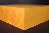 Board craftsman Mr. Torayoshi YOSHIDA made Chinese kaya Tenchi-masa  3.5-Sun (about 109 mm thick) Table Go Board No.79029F *Off-spec