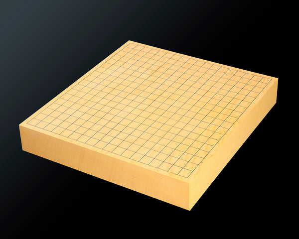 Board craftsman Mr.Torayoshi Yoshida made Chinese kaya Masa-Moku 2.3-Sun (about 70 mm thick)  1-piece  Table Go Board  No.79036F