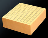 Board craftsman Mr.Torayoshi Yoshida made Hiba wood special dimension of 9*9-ro Shihou-masa 2.4-Sun (about 74 mm thick) Table Go Board No.79042F