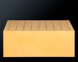 Board craftsman Mr.Torayoshi Yoshida made Hiba wood special dimension of 9*9-ro Shihou-masa 2.4-Sun (about 74 mm thick) Table Go Board No.79042F