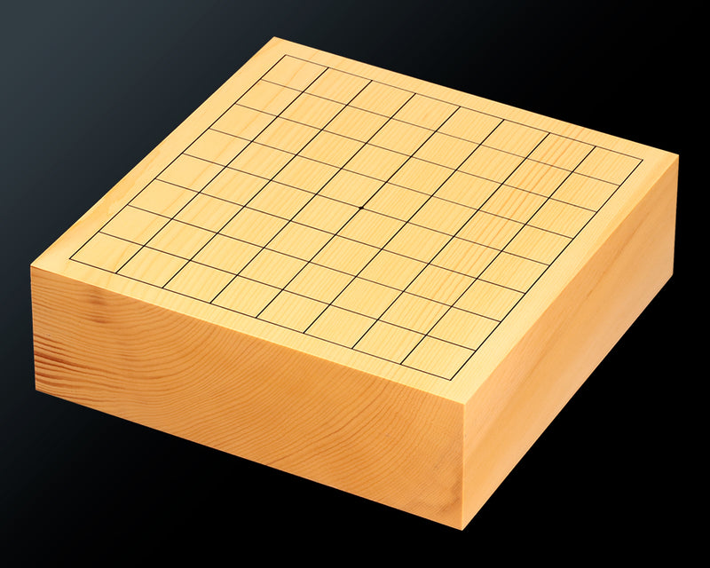Board craftsman Mr.Torayoshi Yoshida made 9*9-ro special dimension 1-piece Hyuga kaya Table Go Board Shihou-masa 2.1-Sun (about 64 mm thick) No.79048F