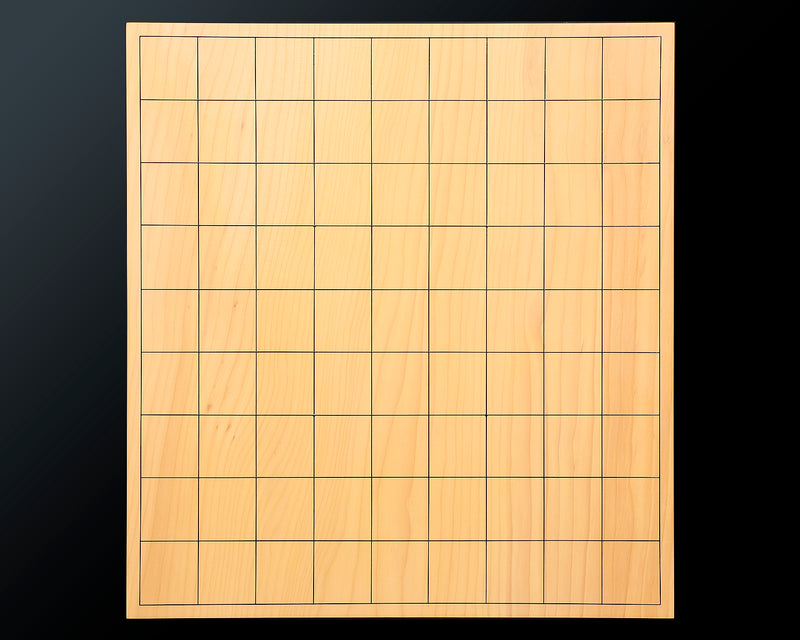 Board craftsman Mr. Torayoshi YOSHIDA made Japan grown kaya Shogi board with legs Ten-masa 5.7-Sun (about 174 mm thick) No.84005F