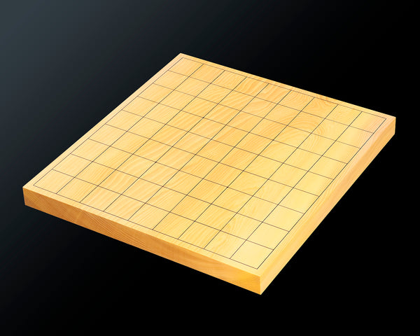 Board craftsman Mr. Torayoshi YOSHIDA made Hyuga kaya Kiura 0.9-Sun (about 28 mm thick) Table Shogi Board No.89020F