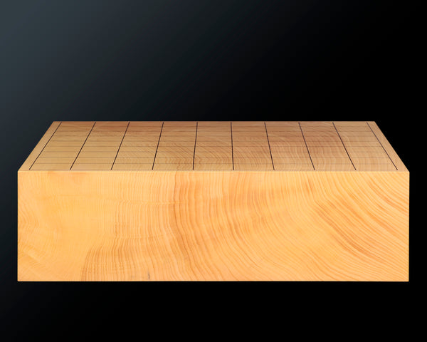 Board craftsman Mr. Torayoshi YOSHIDA made Hyuga kaya Table Shogi Board Ten-masa 3.1-Sun (about 96 mm thick) 1-piece board No.89024F