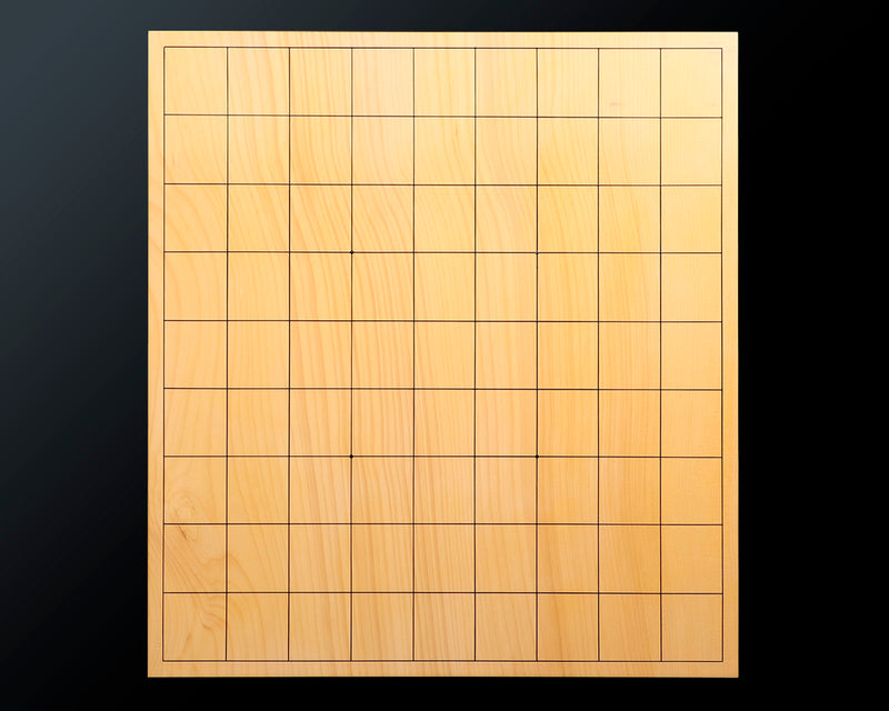 Board craftsman Mr. Torayoshi YOSHIDA made Japan grown kaya Ten-masa 2.3-Sun (about 70 mm thick) Table Shogi Board No.89025F