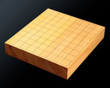Board craftsman Mr. Torayoshi YOSHIDA made Japan grown kaya Tenchi-masa 2.1-Sun (about 64 mm thick) Table Shogi Board No.89027F *Off-spec