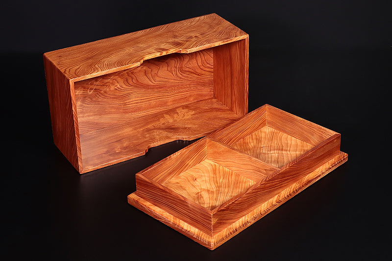 Yakusugi [cedar wood] Box for Go Bowls GBB-BKYS-102-02