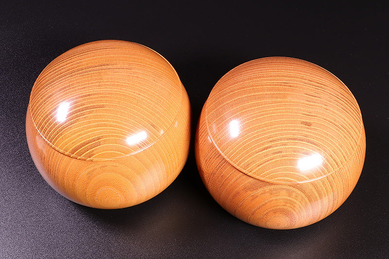 Keyaki [zelkova] Go Bowls Extra large for size 30 - 33 Go stones GK-KYK-SBM102-33-02