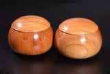 Keyaki [zelkova] Go Bowls Extra large for size 30 - 35 Go stones GK-KYK-SBM102-35-03 *Off-spec