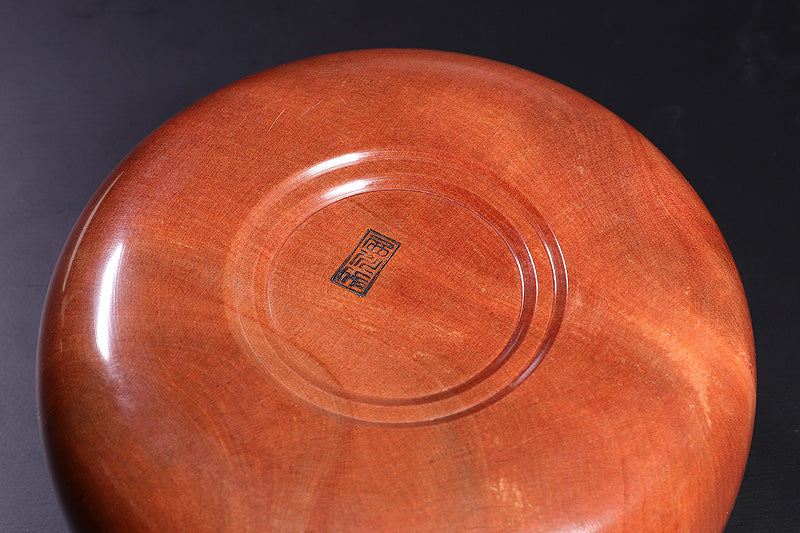 Mr. NISHIKAWA made Mokkoku [Japanese Ternstroemia] Go bowls *off-spec GKMK-NS40-104-01