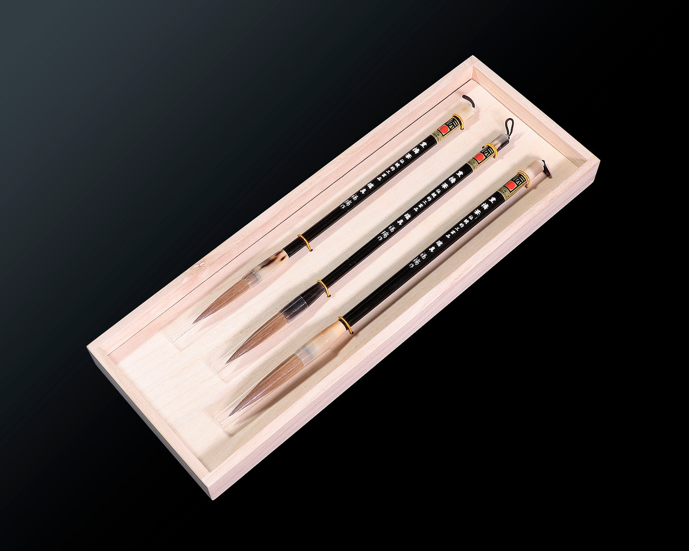 Japanese calligraphy ink brush traditional craftsman 