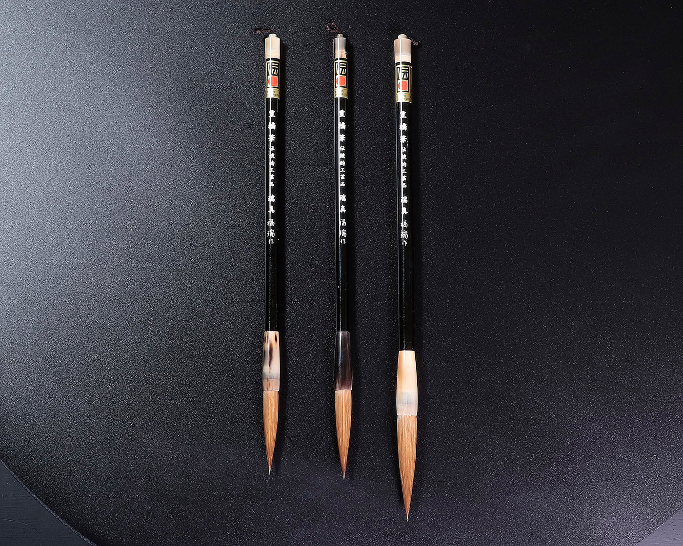 Japanese calligraphy ink brush traditional craftsman 