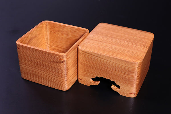 Yaku-sugi [cedar wood] made Shogi pieces Box KMB-YSGS-008