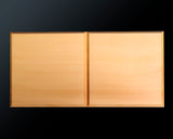 Shogi Pieces stand for 2-sun (about 6cm-thick) Table Shogi Board , "Hyuga-Kaya" wood made