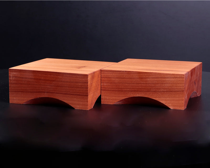 Shogi Pieces stand for 2-Sun (about 6cm-thick) Table Shogi Board , "Katsura" made *Off-spec