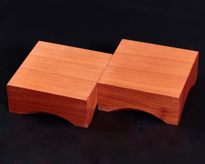 Shogi Pieces stand for 2-Sun (about 6cm-thick) Table Shogi Board , "Katsura" made